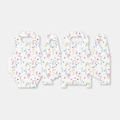 Colored Party Confetti Pattern フェイバーボックス (折り畳みなし)