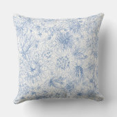 Colored Pencil Floral クッション (裏面)