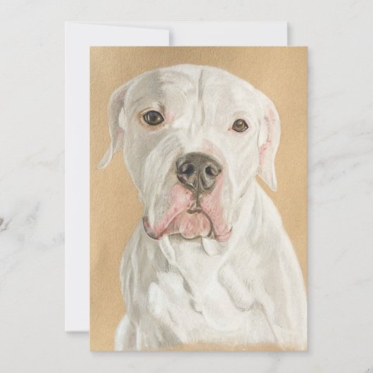 Colored pencil of dog シーズンカード (正面)