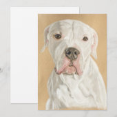 Colored pencil of dog シーズンカード (正面/裏面)
