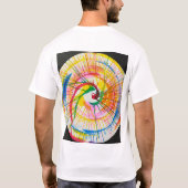 COLORED PINWHEEL Tシャツ (裏面)