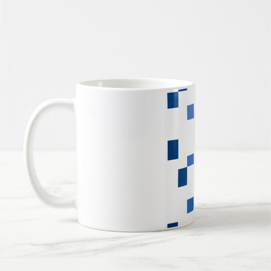 Colored Rectangles コーヒーマグカップ (左)