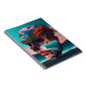 Colored skull head ノートブック (右側)