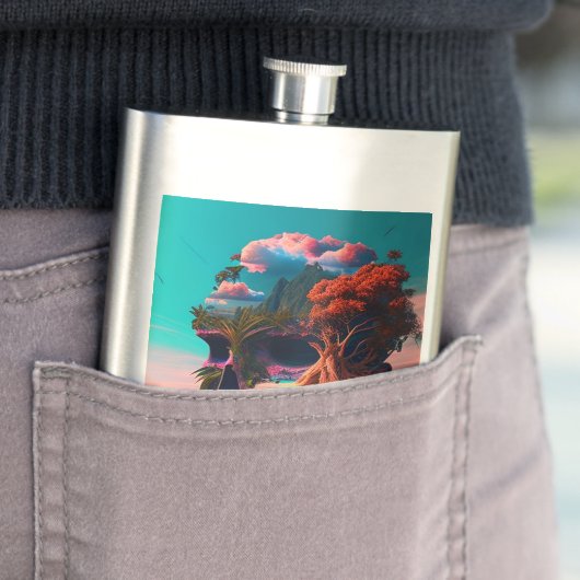 Colored Skull Head フラスク (インサイチュ)