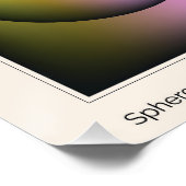 Colored Spheres ポスター (コーナー)