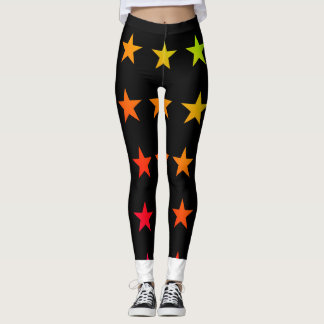 Colored stars レギンス