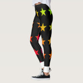 Colored stars レギンス (左)