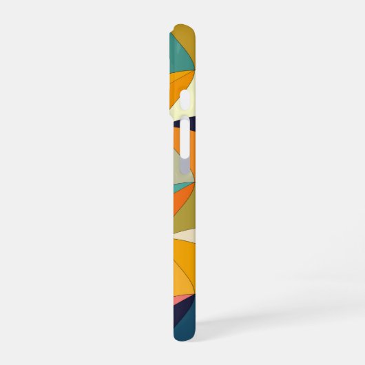 colored tangle iPhone 16ケース (左側面)