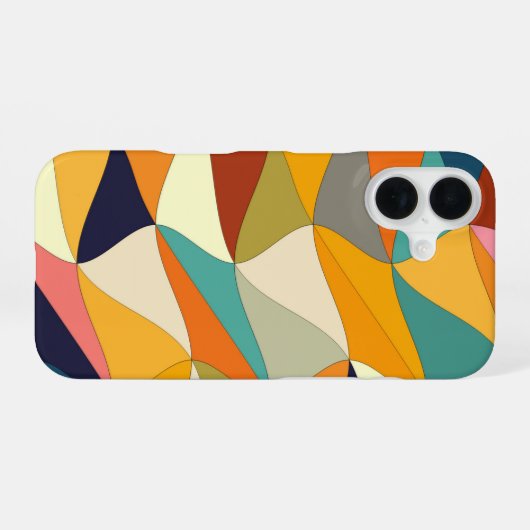 colored tangle iPhone 16ケース (裏面横)