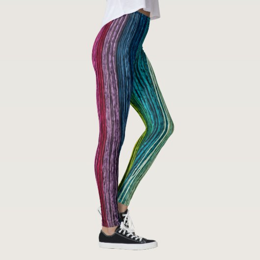 colored wood leggings レギンス (右)