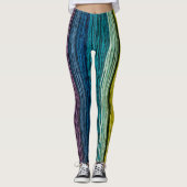 colored wood leggings レギンス (正面)