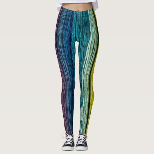 colored wood leggings レギンス (正面)
