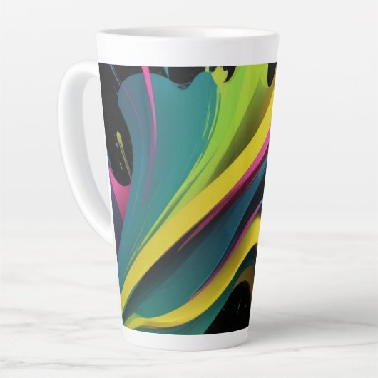 COLORES  カフェラテマグ (左アングル)