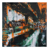 Colores Urbanos: Grafiti Nocturno ポスター (正面)