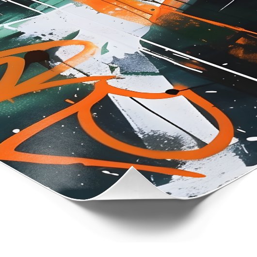 Colores Urbanos: Grafiti Nocturno ポスター (コーナー)