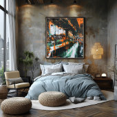 Colores Urbanos: Grafiti Nocturno ポスター