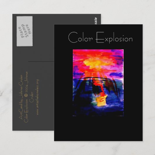 ColorExposion ArtPostCard ポストカード (正面/裏面)