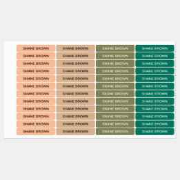 ColorFlex Iron-Onラベル ラベル