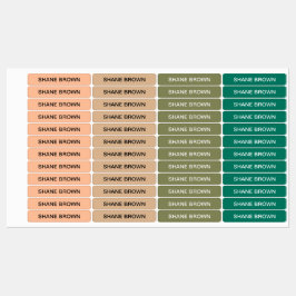 ColorFlex Iron-Onラベル ラベル