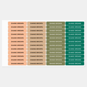 ColorFlex Iron-Onラベル ラベル