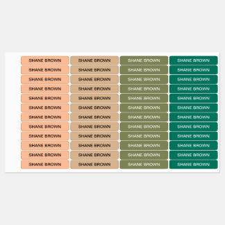 ColorFlex Iron-Onラベル ラベル