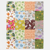 Colorful フリースブランケット (正面)