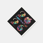 Colorful 2026-Happy New Years- スタンダードカクテルナプキン (角)