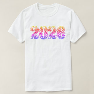 Colorful 2026 in Skulls T-Shirt Tシャツ