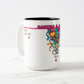 Colorful 5th Anniversary ツートーンマグカップ (正面左)