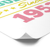 colorful 70 and fabulous since 1952 ポスター (角)