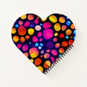 Colorful Abstract ノートブック (裏面)