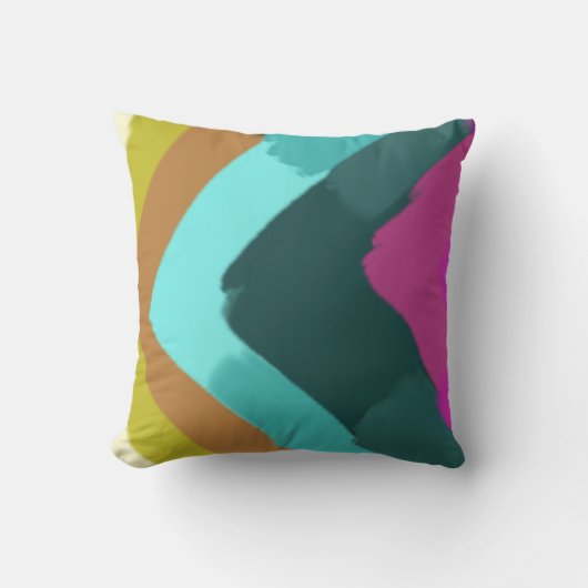 Colorful Abstract Art  アウトドアクッション (正面)