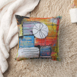 Colorful Abstract Art クッション