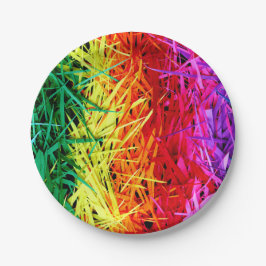 Colorful Abstract art ペーパープレート