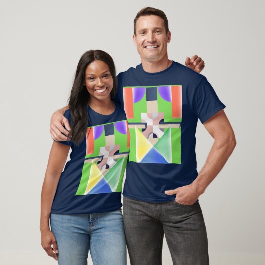 COLORFUL ABSTRACT ART Tシャツ (ユニセックス)
