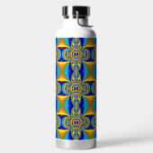 Colorful Abstract Background-14334 ウォーターボトル (左面)