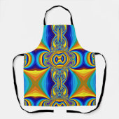 Colorful Abstract Background-14334 エプロン (正面)