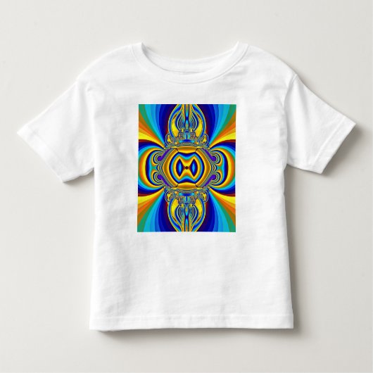 Colorful Abstract Background-14334 トドラーTシャツ (正面)