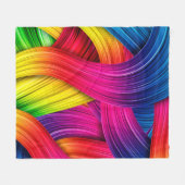 colorful abstract backgroundbackground,color,abstr フリースブランケット (正面(横))