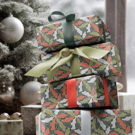 Colorful Abstract Botanical ラッピングペーパー