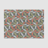 Colorful Abstract Botanical  薄葉紙 (正面)