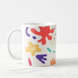 Colorful Abstract Design Mug コーヒーマグカップ