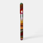Colorful Abstract design with Personal Photo iPhone 16ケース (左側面)