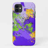 Colorful abstract energy wave Case-Mate iPhoneケース (裏面)