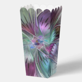 Colorful Abstract Flower Modern Floral Fractal Art フェイバーボックス