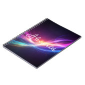 Colorful Abstract Galaxy  ノートブック (左側)