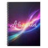 Colorful Abstract Galaxy  ノートブック (正面)