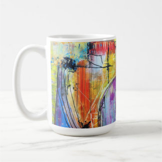 Colorful Abstract Geometric  コーヒーマグカップ