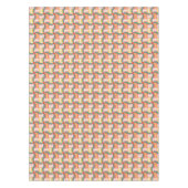 Colorful Abstract Geometric Pinwheels テーブルクロス (正面)