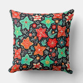 Colorful Abstract Holiday Design クッション (正面)